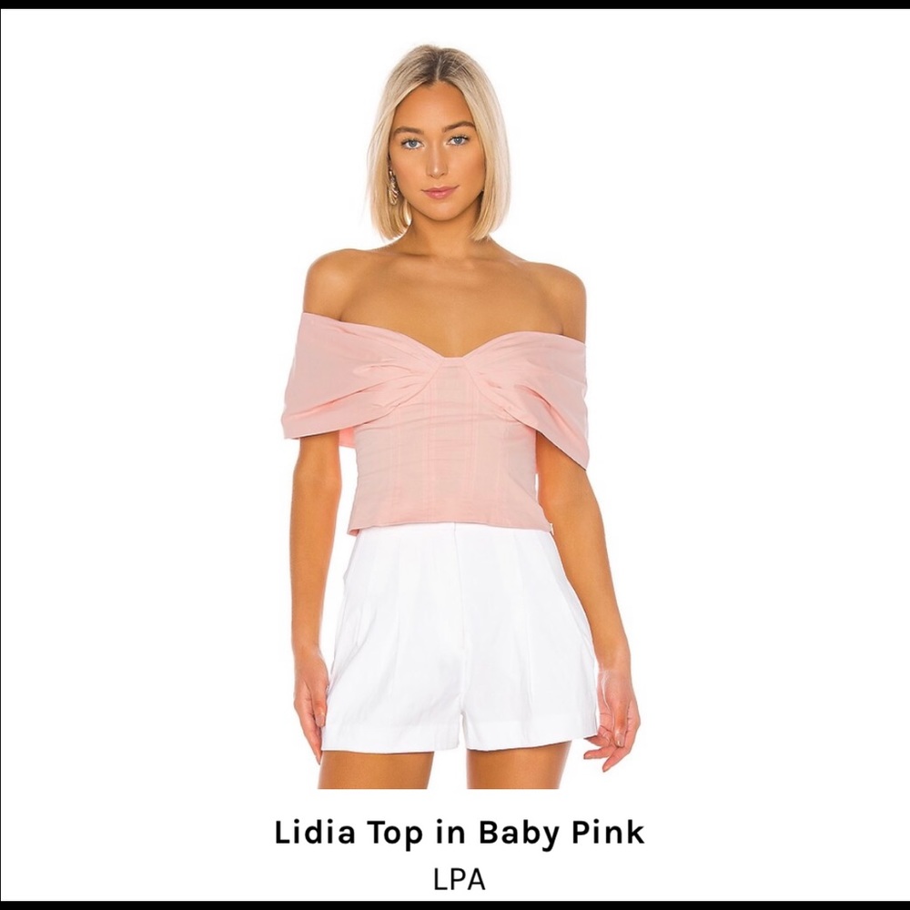 Pink top from LPA